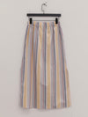 BASERANGE Skirt France BAS-SKST-PO-SU25-TW MARTINIQUE STRIPE